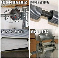 Garage doors installation and repairs